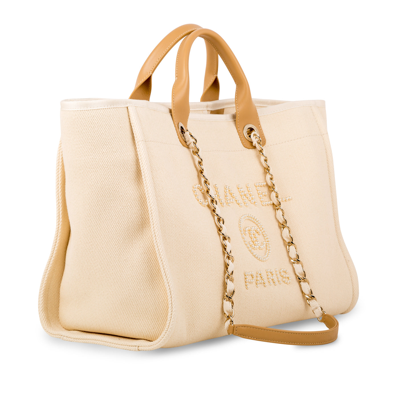 Chanel Cambon Canvas Black Tote Bag Style 5