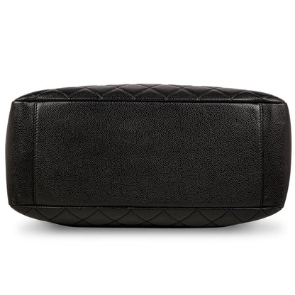 Chanel Timeless Caviar Black Tote Bag Style 33