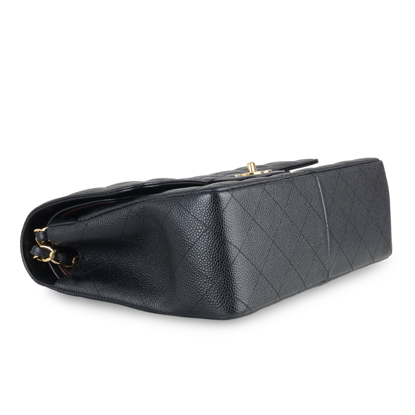 Chanel Classic Flap Caviar Black Shoulder Bag Style 19