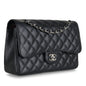 Chanel Classic Flap Caviar Black Shoulder Bag Style 20