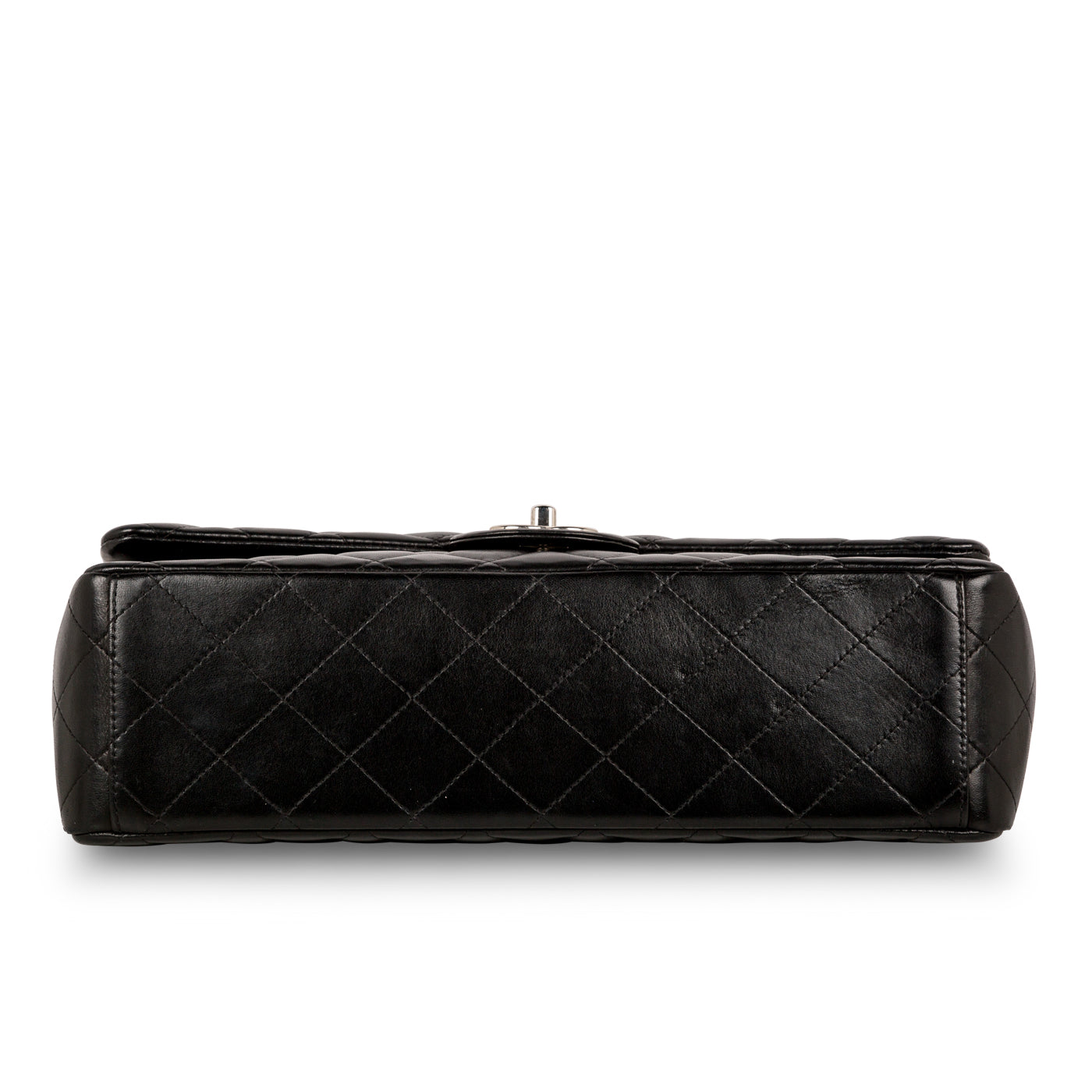 Chanel Classic Flap Lambskin Black Shoulder Bag Style 25