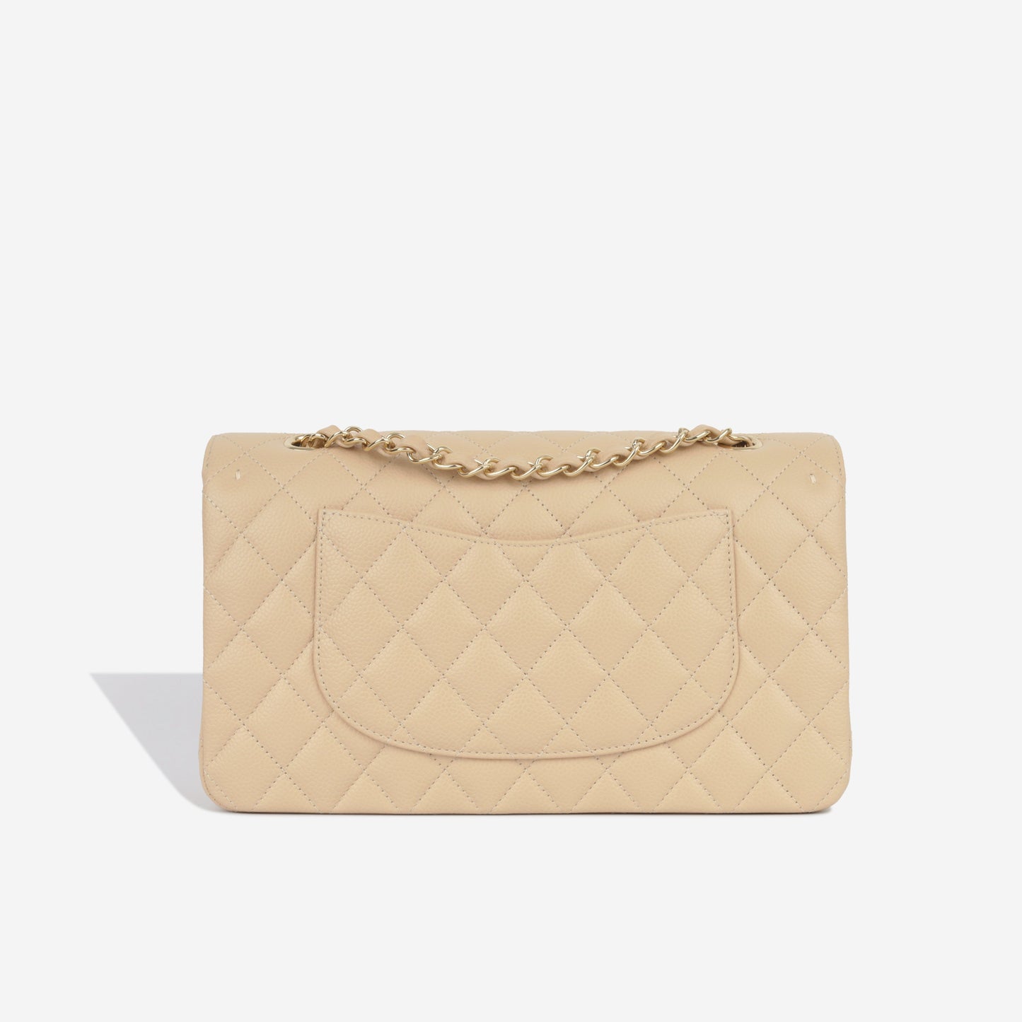 Chanel Classic Flap Lambskin Gold Shoulder Bag Style 32