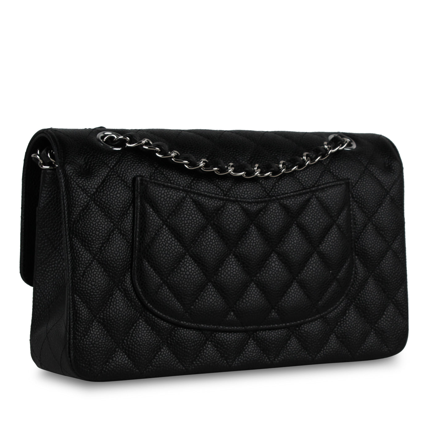 Chanel Classic Flap Caviar Black Shoulder Bag Style 79