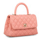 Chanel Coco Handle Caviar Gold Shoulder Bag Style 6