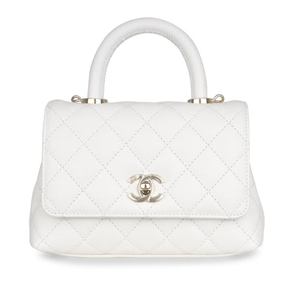 Chanel Coco Handle Caviar Gold Shoulder Bag Style 3