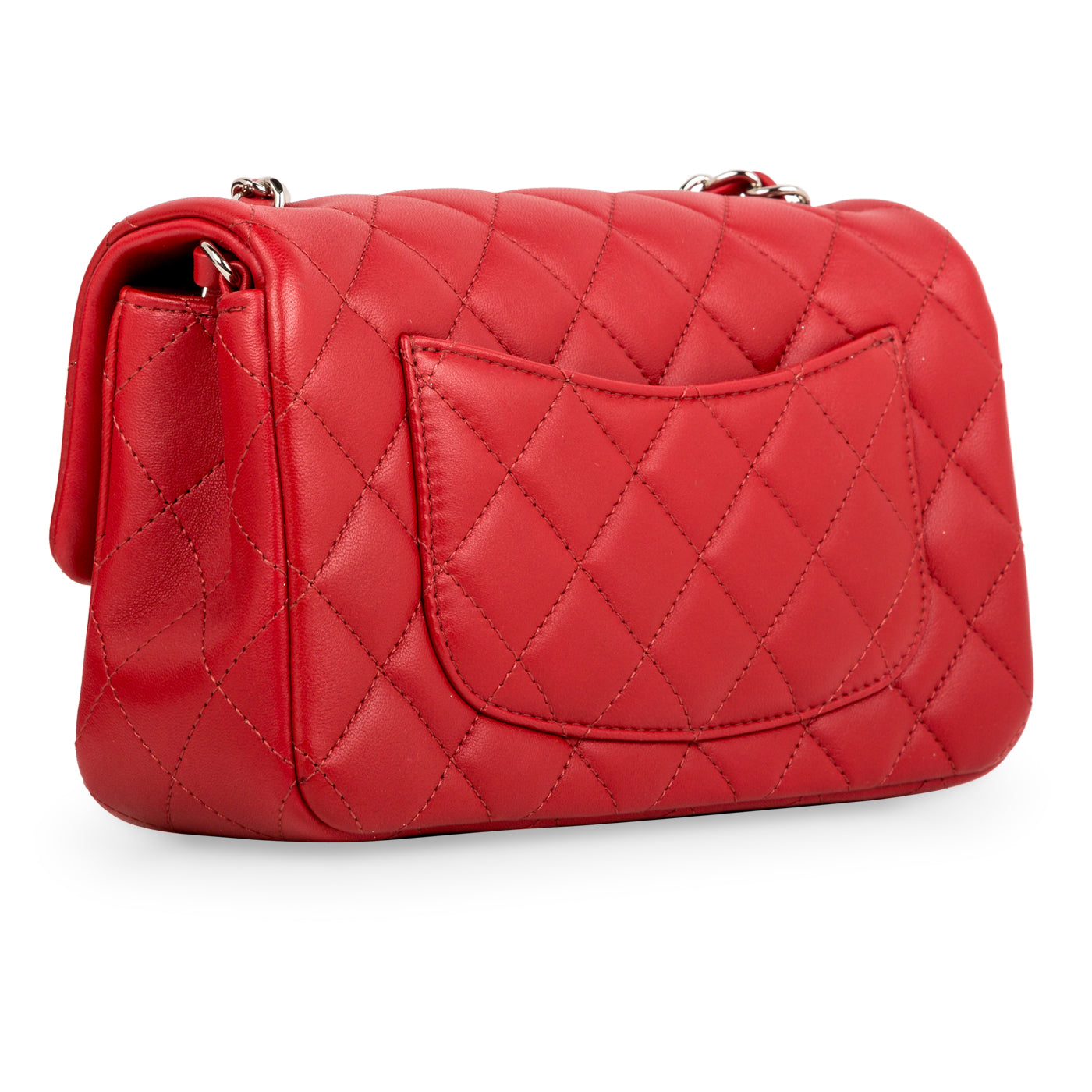 Chanel Classic Flap Lambskin Black Shoulder Bag Style 199