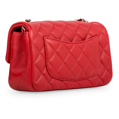 Chanel Classic Flap Lambskin Black Shoulder Bag Style 199