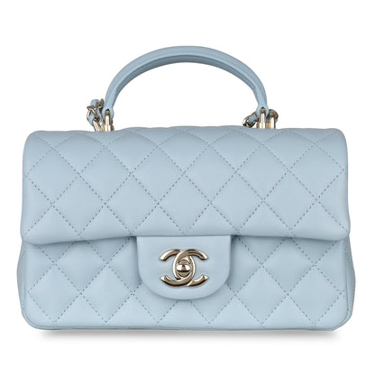 Chanel Classic Flap Lambskin Gold Shoulder Bag Style 79