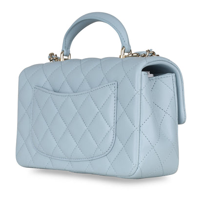 Chanel Classic Flap Lambskin Gold Shoulder Bag Style 79
