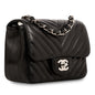 Chanel Classic Flap Lambskin Black Shoulder Bag Style 237