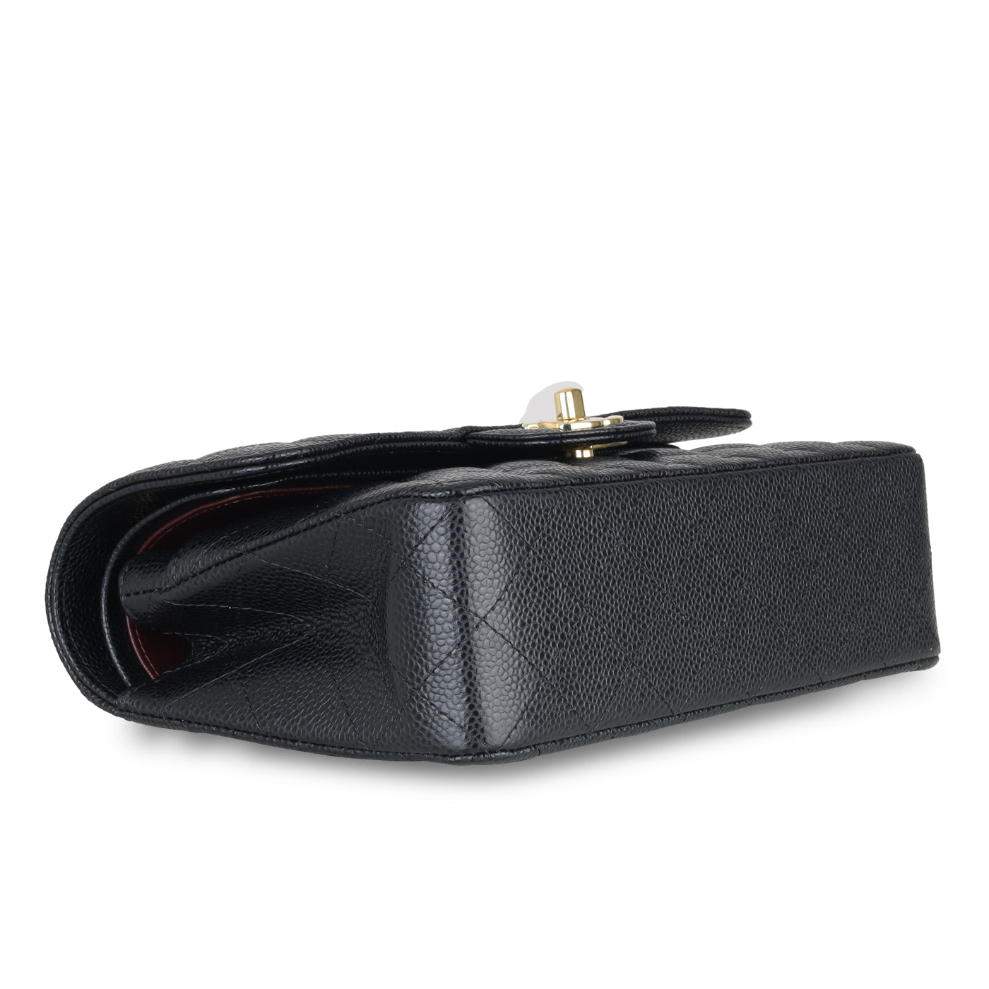 Chanel Classic Flap Caviar Black Shoulder Bag Style 122