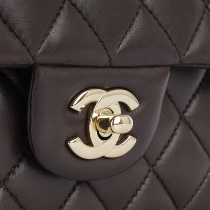 Chanel Small Classic Flap Bag - Brown