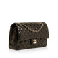 Chanel Classic Flap Lambskin Black Shoulder Bag Style 145
