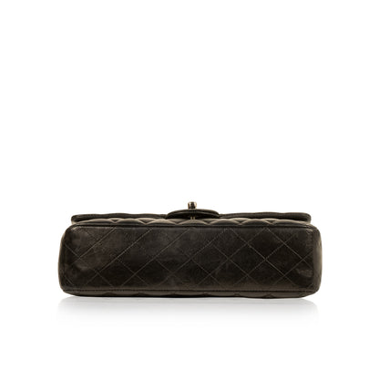 Chanel Classic Flap Lambskin Black Shoulder Bag Style 145