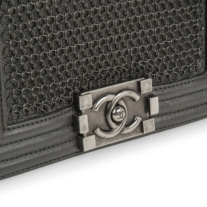 Chanel Boy Bag Leather Black Shoulder Bag Style 8
