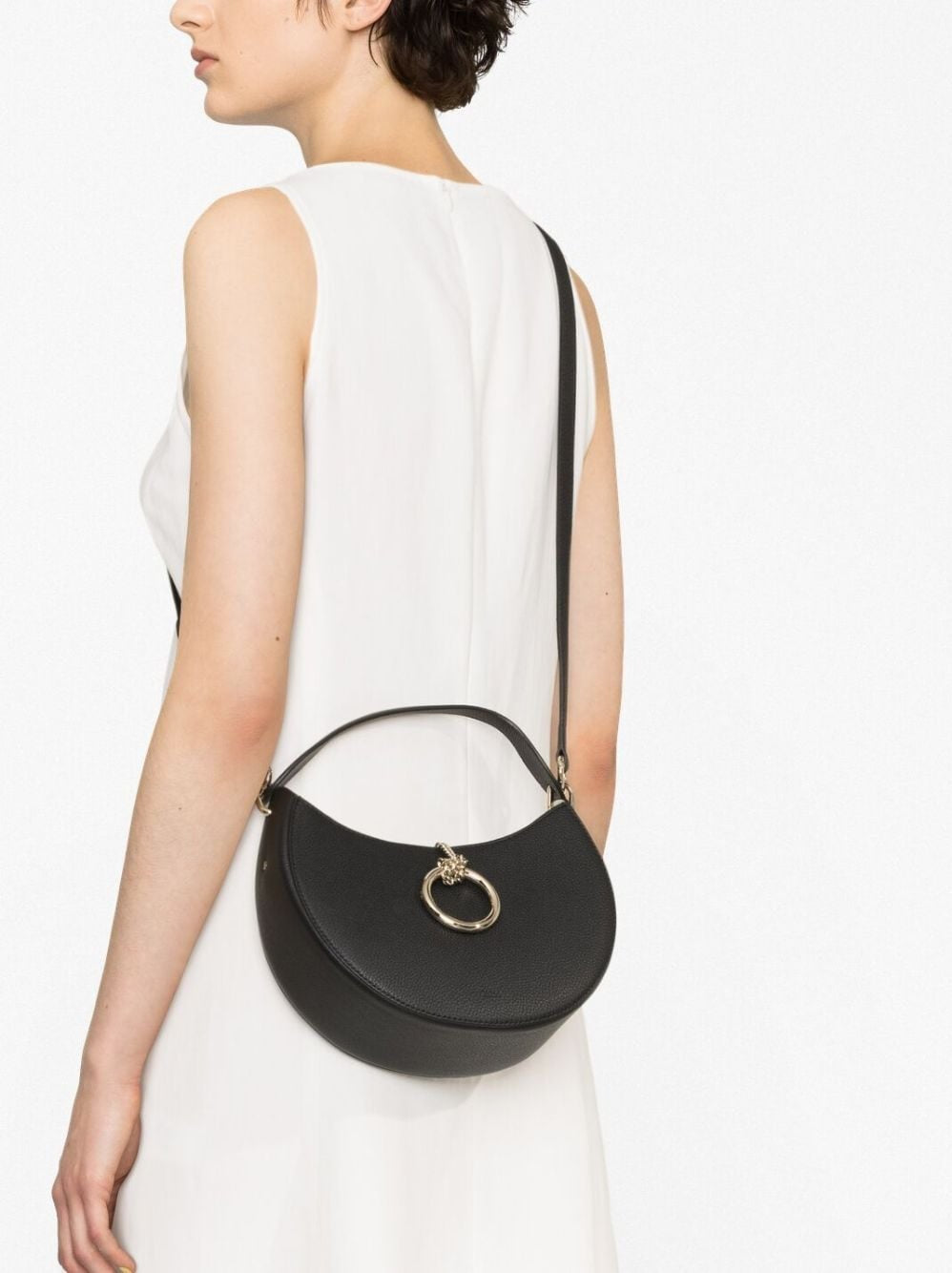Arlène Leather Crossbody Bag