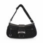 Dior Monogram Leather Canvas Shoulder Bag