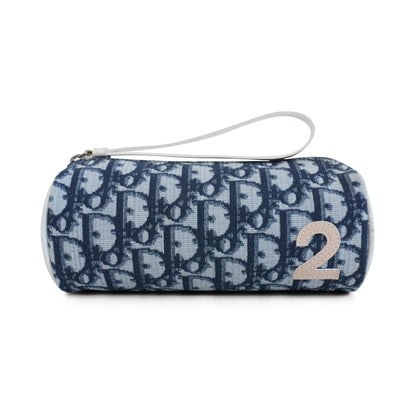 Dior Leather Canvas Clutch Bag