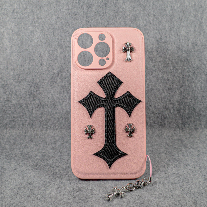 Chrome Hearts Cross Phone Case iPhone 11 12 13 14 15