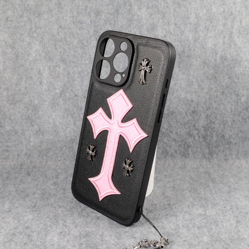 Chrome Hearts Cross Phone Case iPhone 11 12 13 14 15