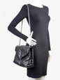 Saint Laurent Lou Lou Medium Black Leather