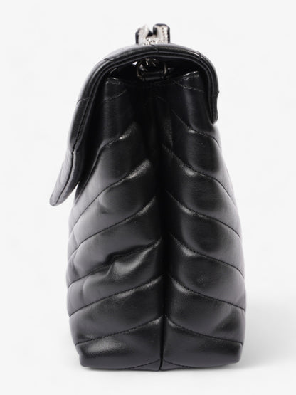 Saint Laurent Lou Lou Medium Black Leather