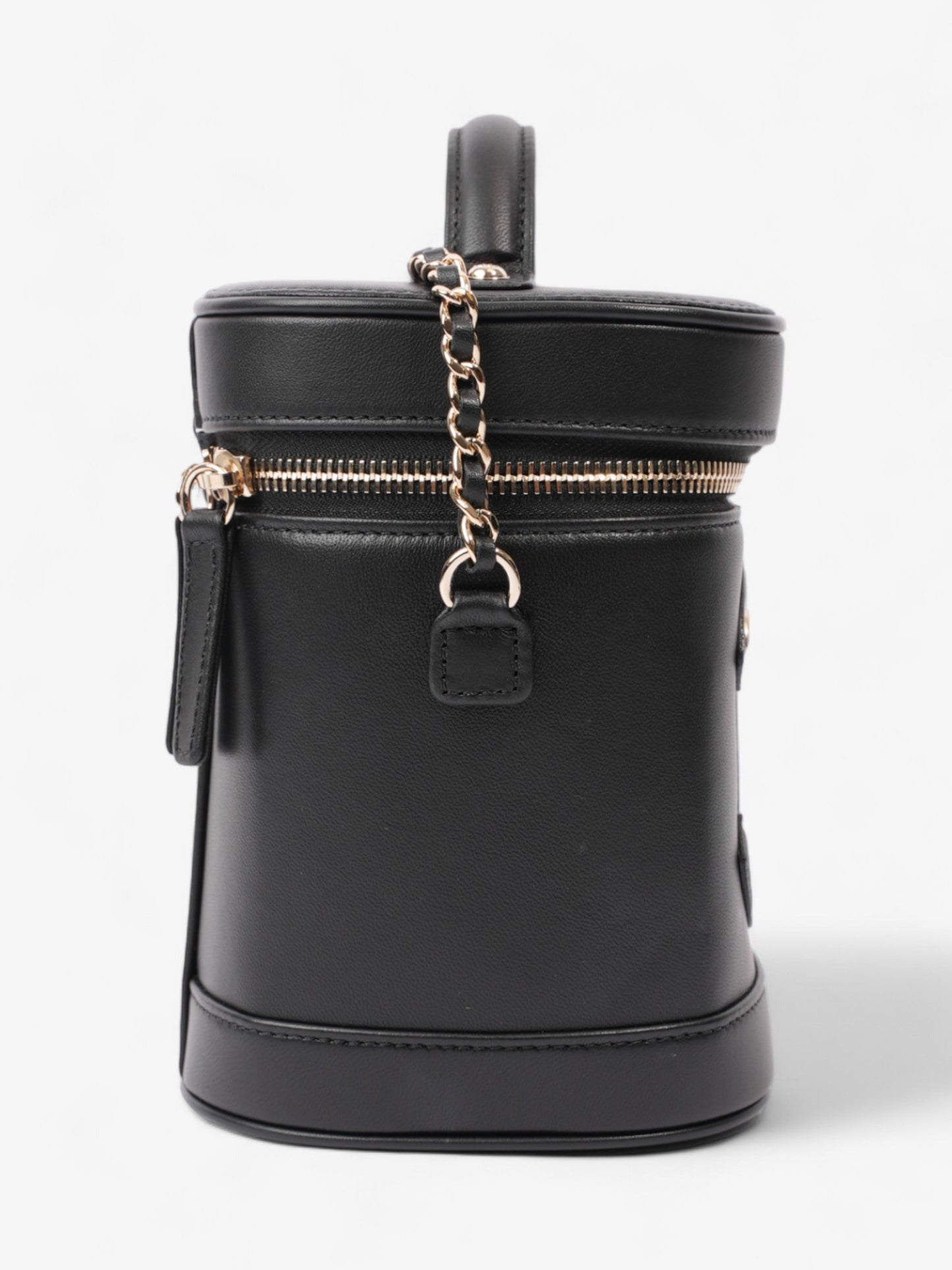 Chanel Coco Vanity Bag Black Caviar Leather