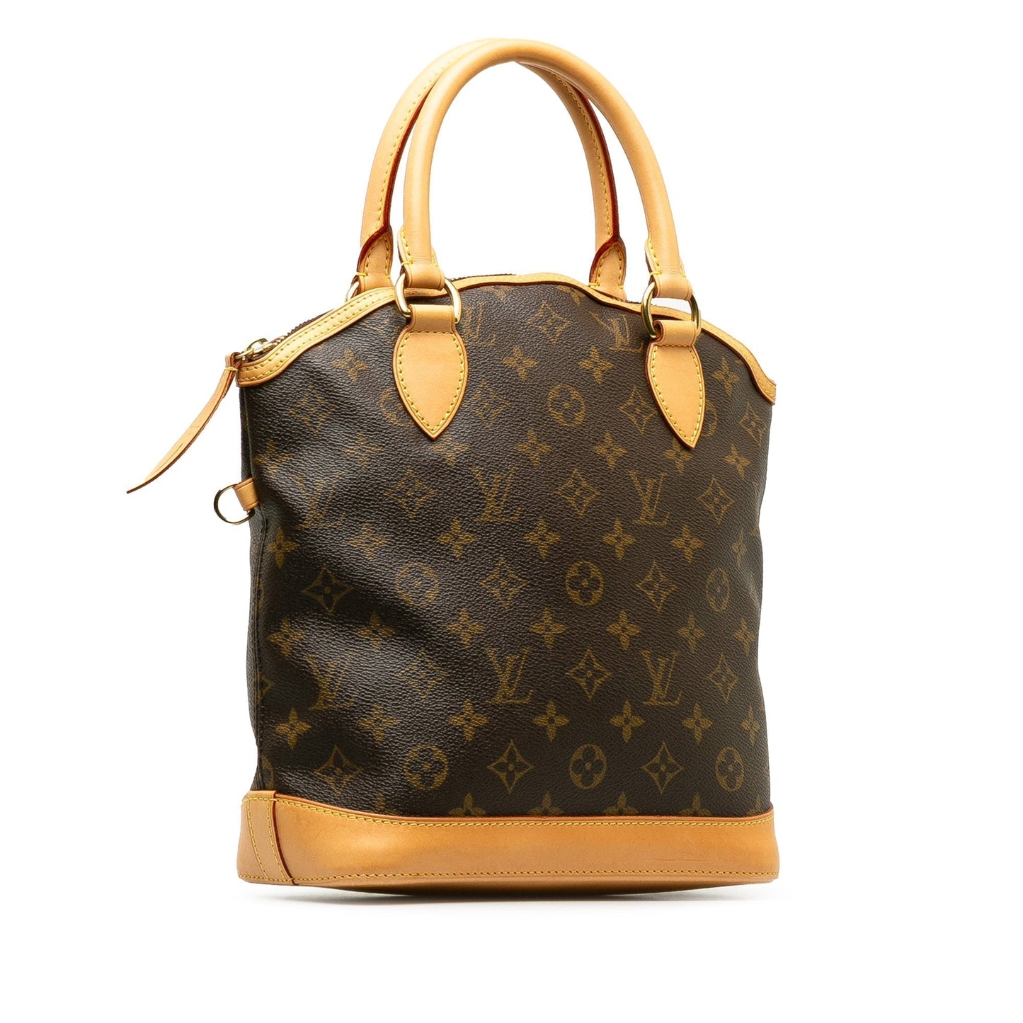 Brown Louis Vuitton Monogram Lockit PM HandBag