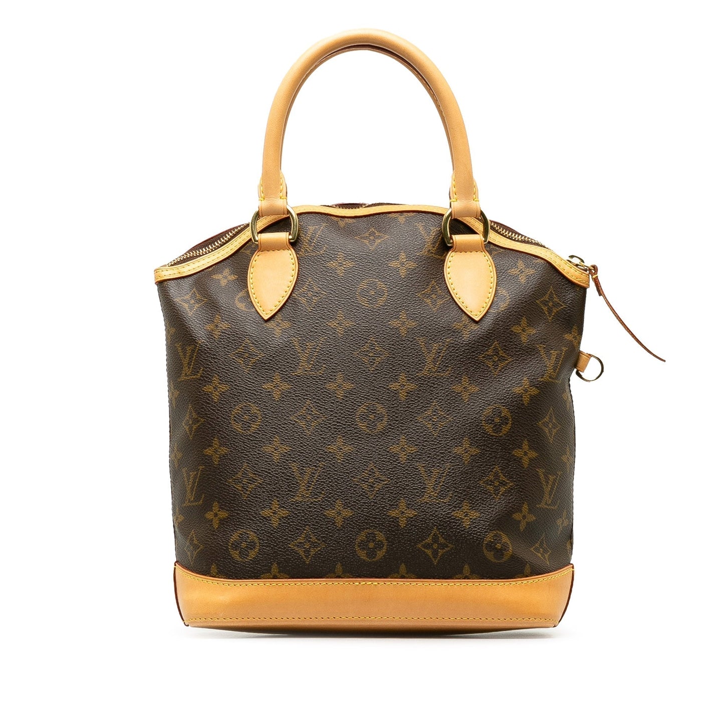 Brown Louis Vuitton Monogram Lockit PM HandBag