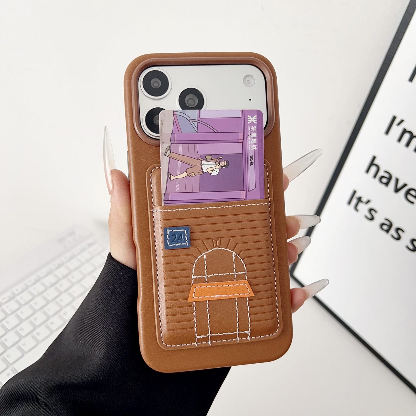 Card Holder Hermes iPhone Case 1317 / Pro / Pro Max