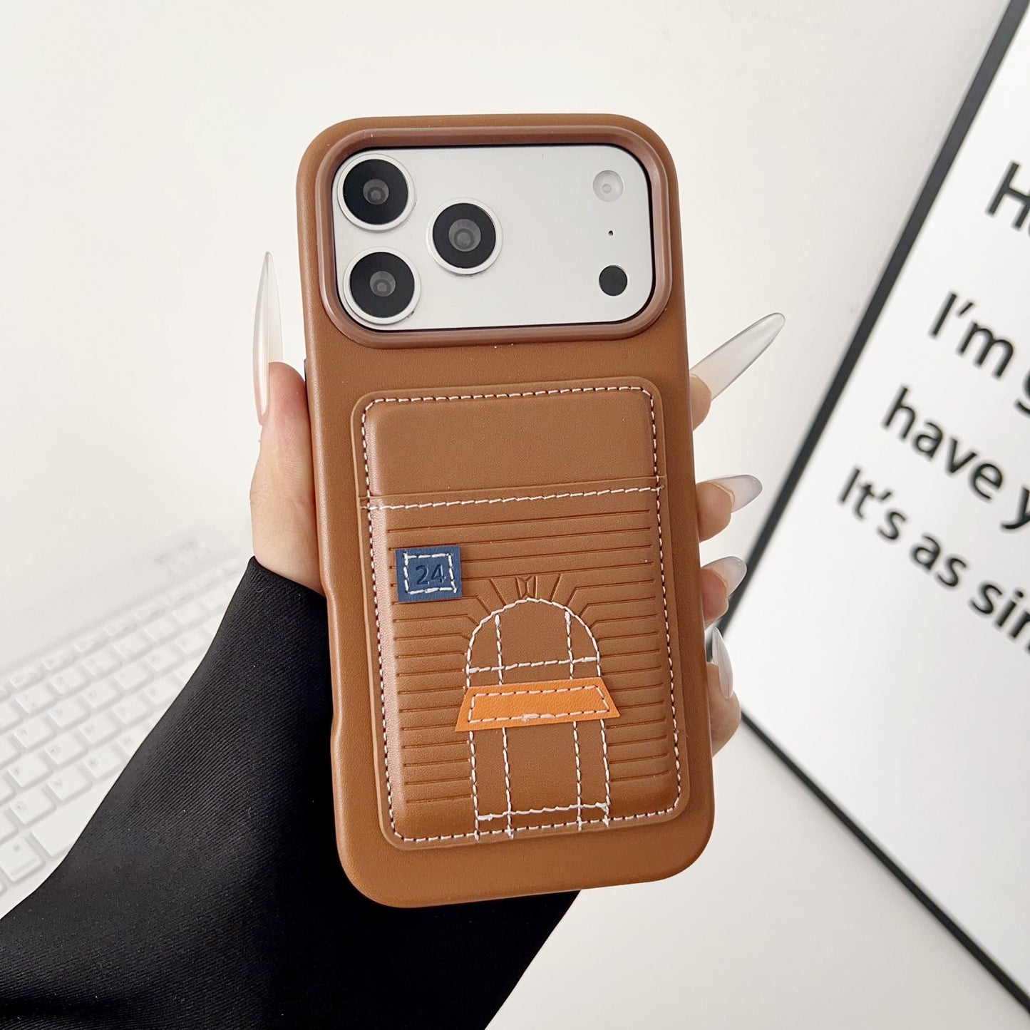 Card Holder Hermes iPhone Case 1317 / Pro / Pro Max