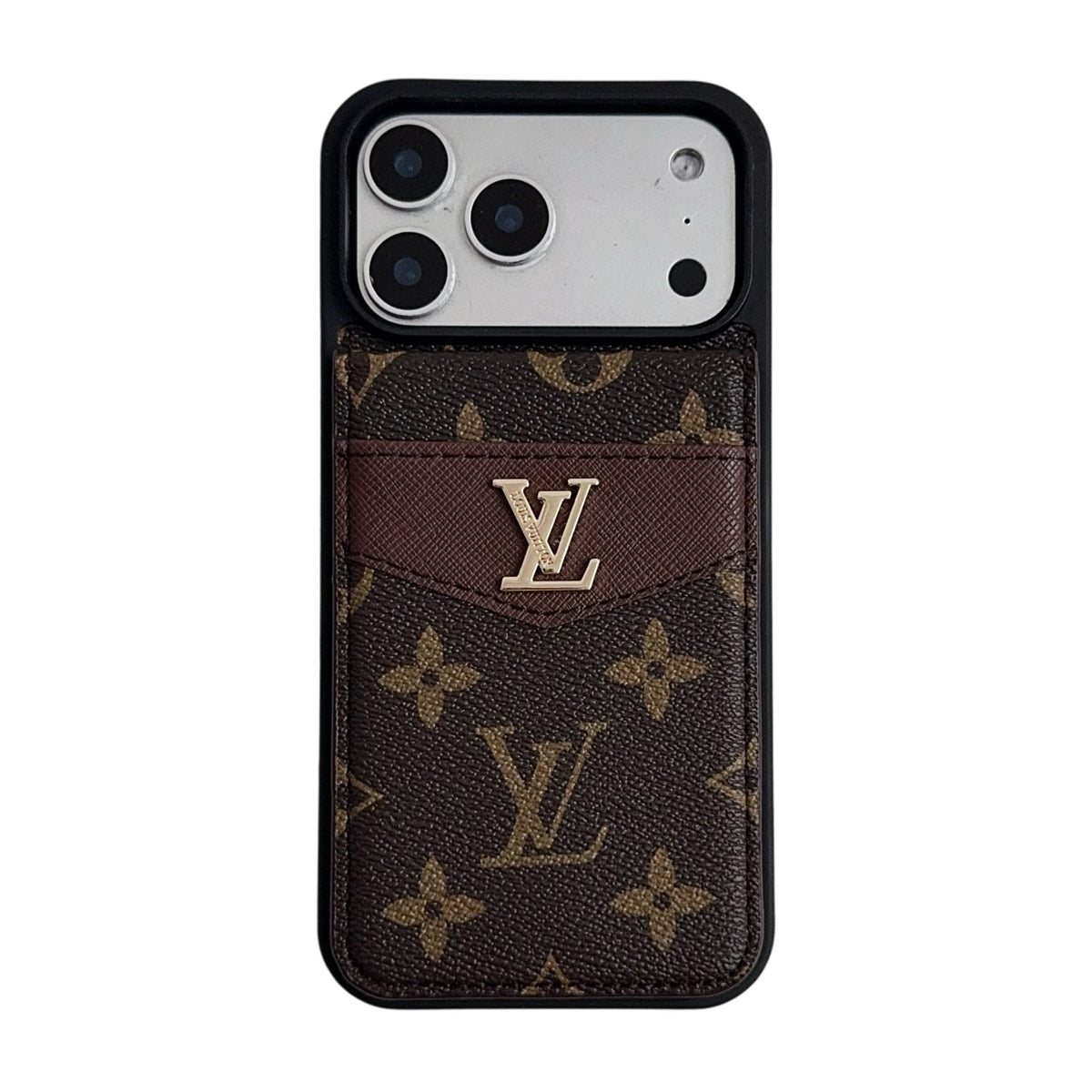 Folding Card Holder Louis V Iphone Case 12/13/14/15/16/17/Pro/Pro Max/ Plus/Air / 18 Pro / 18 Pro Max