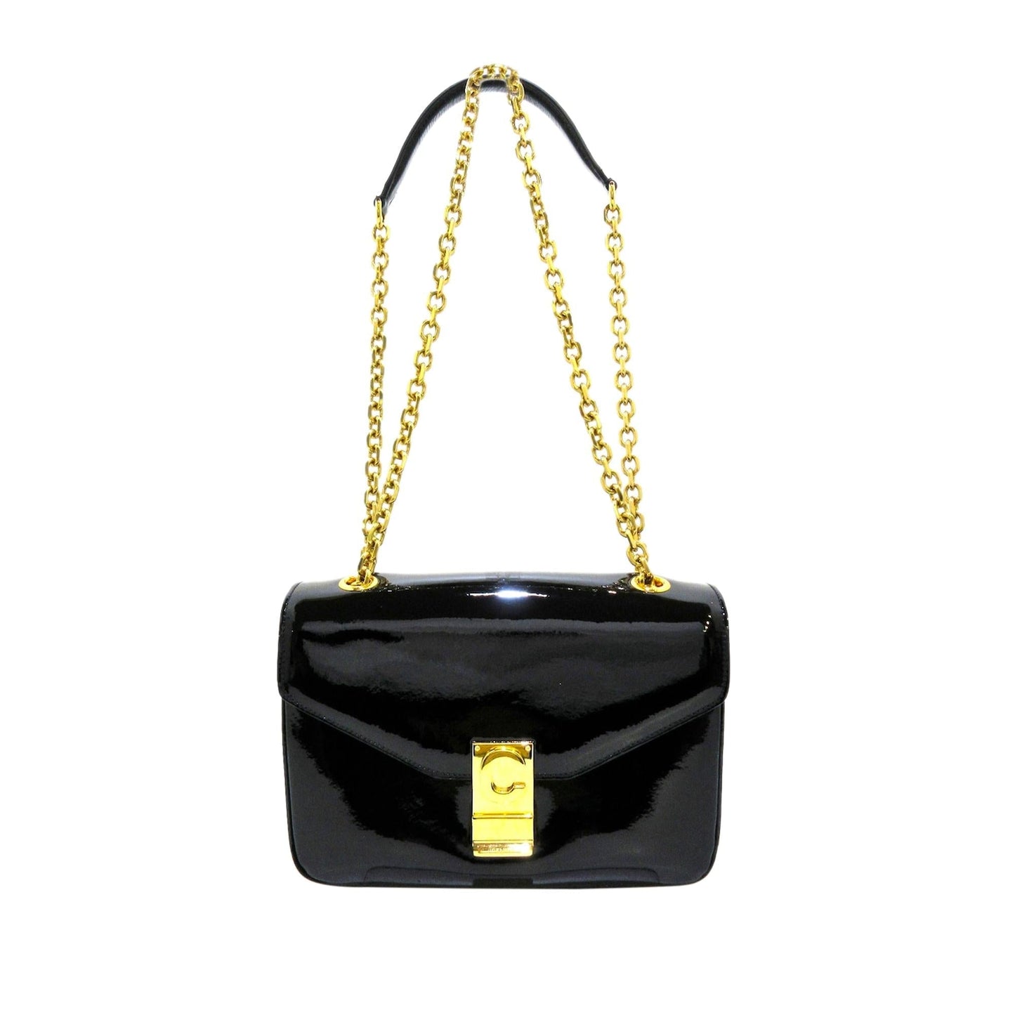 Celine C Bag Patent Leather Crossbody Bag (MLB-36200)