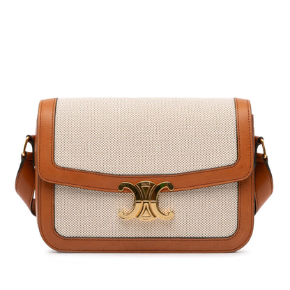 Celine Canvas Classique Triomphe Crossbody (MLB-2Xuunr)