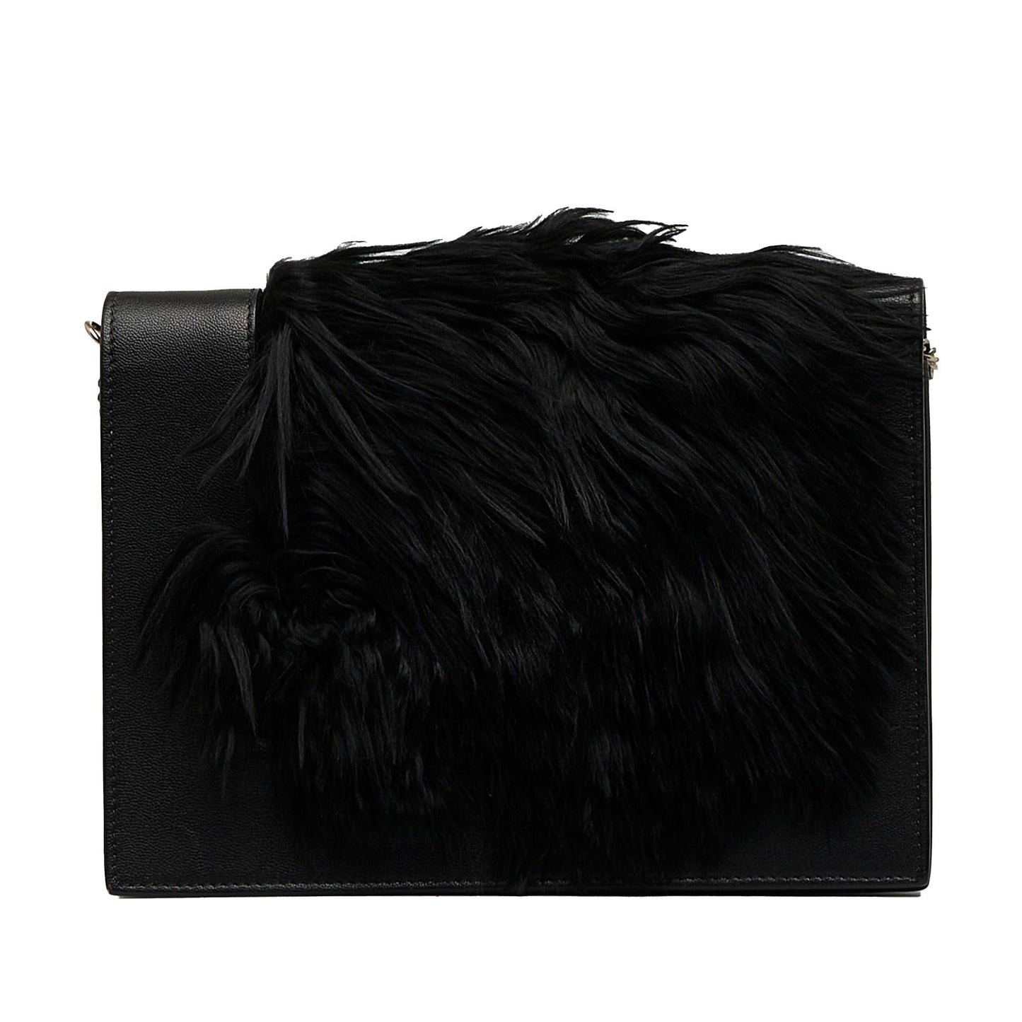 Celine Fur-Trim Frame Crossbody Bag (MLB-kW7lt6)