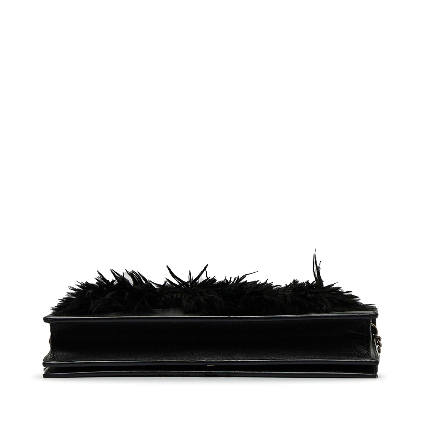 Celine Fur-Trim Frame Crossbody Bag (MLB-kW7lt6)