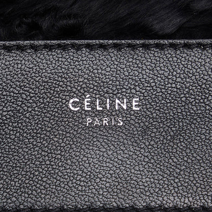 Celine Fur-Trim Frame Crossbody Bag (MLB-kW7lt6)