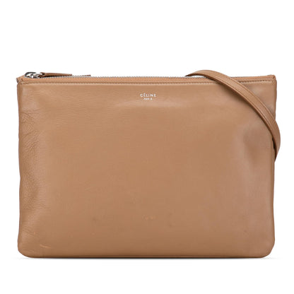 Celine Large Leather Trio Crossbody Bag (MLB-HCXKFX)