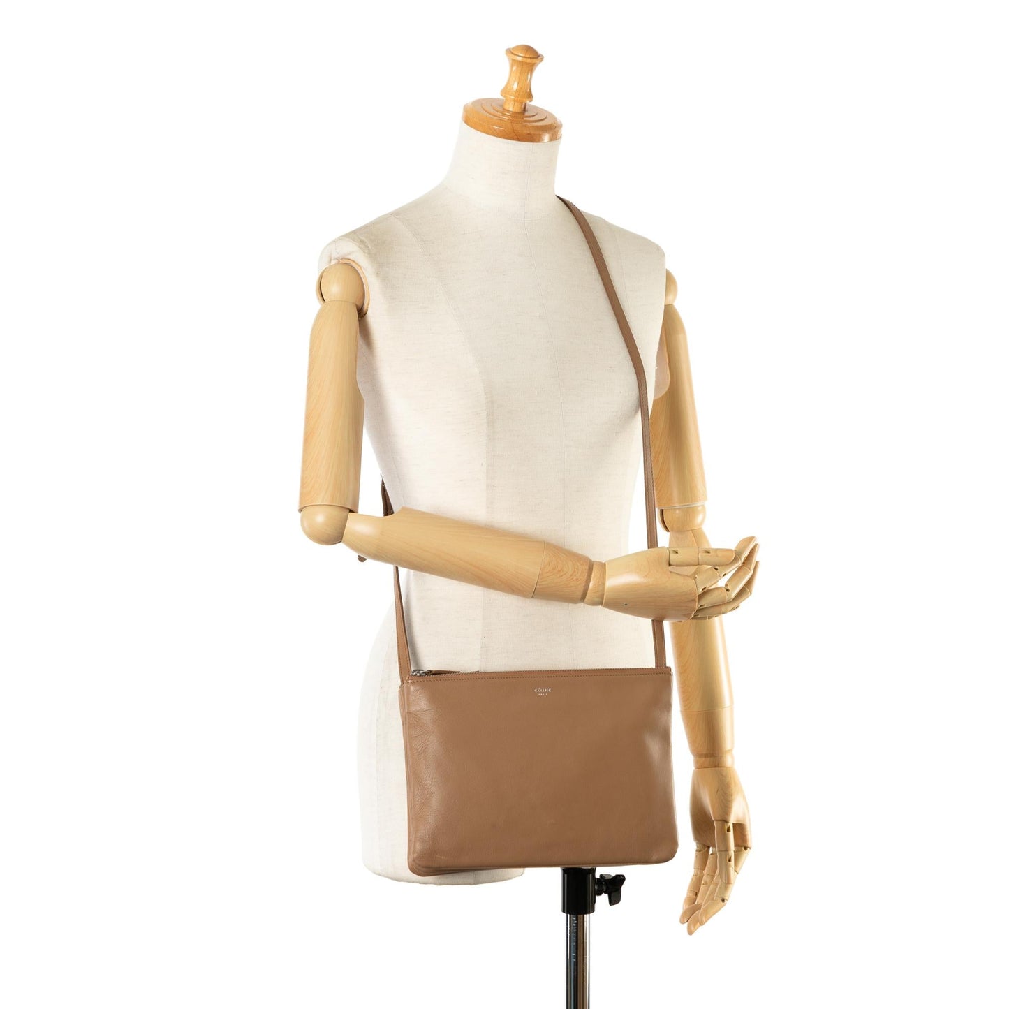 Celine Large Leather Trio Crossbody Bag (MLB-HCXKFX)