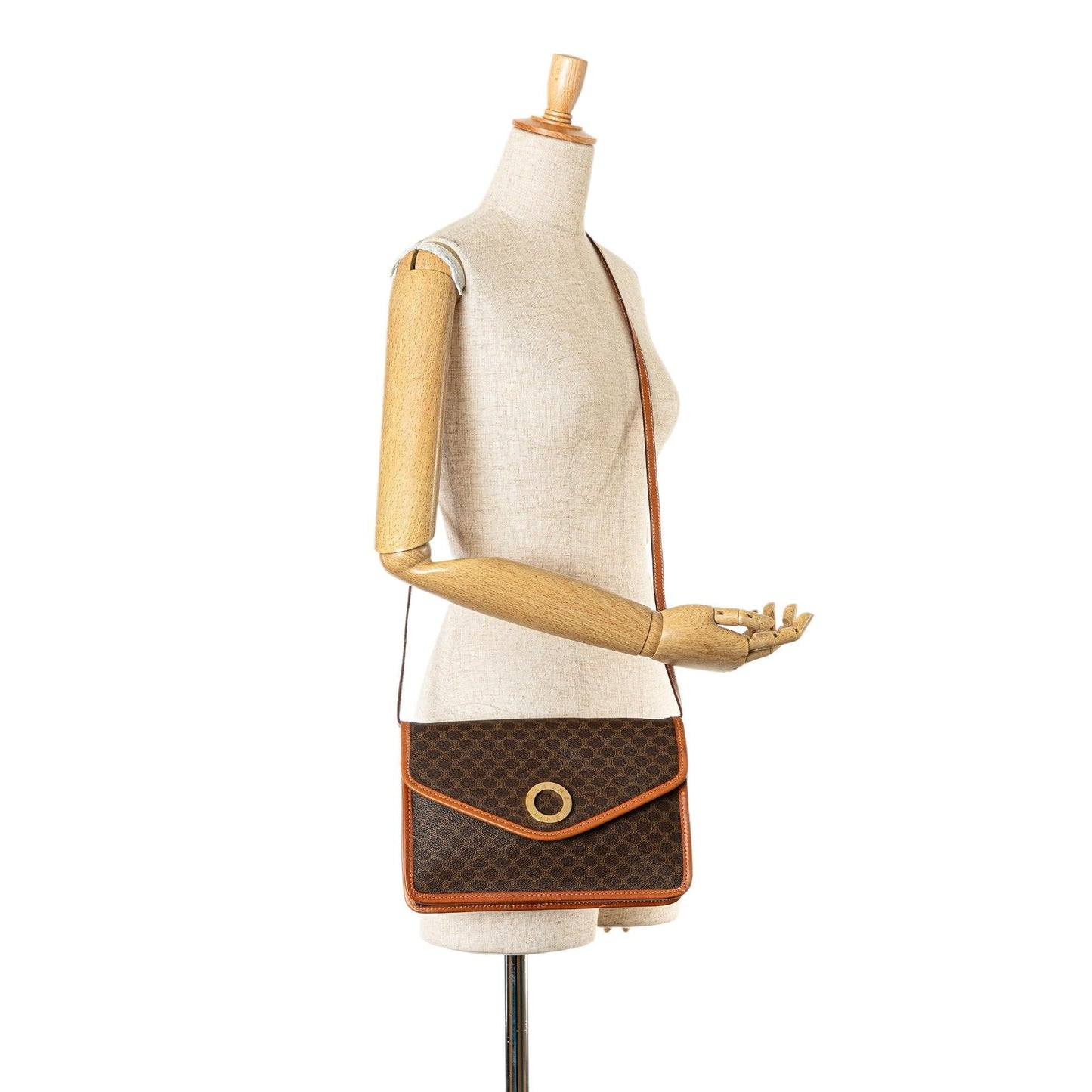 Celine Macadam Coated Canvas Crossbody (MLB-p0yqO6)
