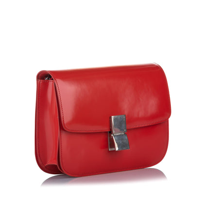 Celine Medium Classic Box Leather Crossbody Bag (MLB-25273)