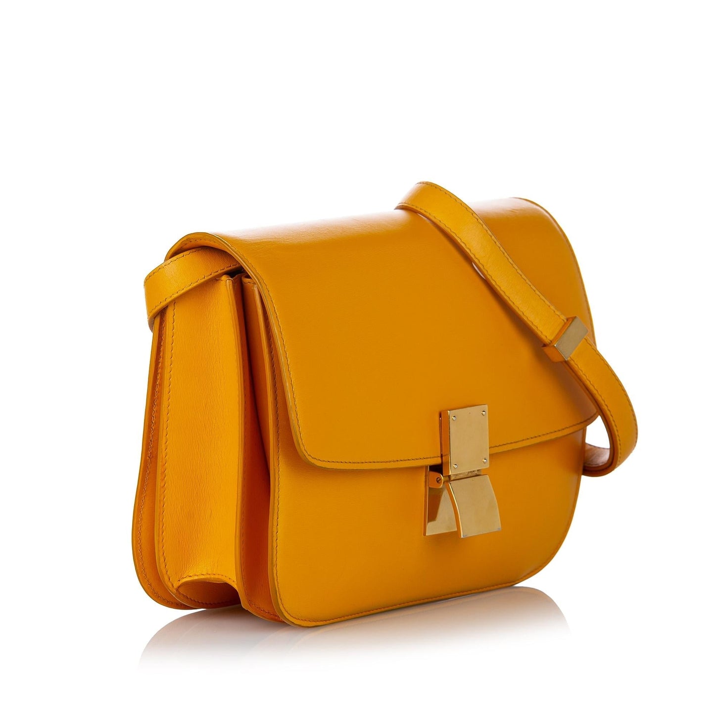 Celine Medium Classic Box Leather Crossbody Bag (MLB-MFtpIp)