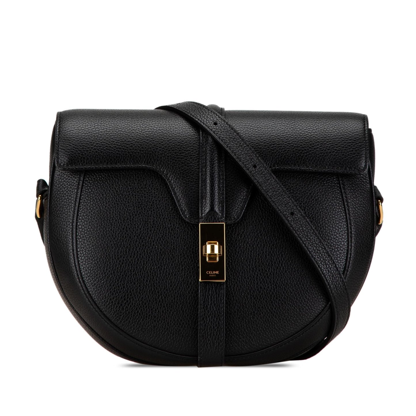 Celine Medium Leather Besace 16 Crossbody (MLB-TJFgph)