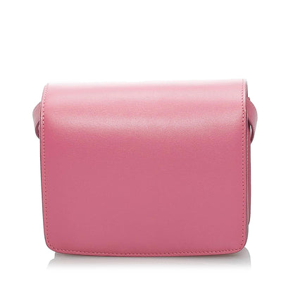 Celine Small Classic Box Leather Crossbody Bag (MLB-34178)