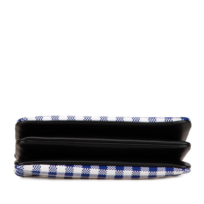 Celine Small Gingham Trio Canvas Crossbody (MLB-DisQZc)