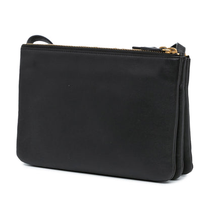 Celine Small Trio Leather Crossbody (MLB-KAhIbp)