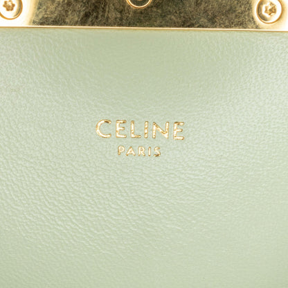 Celine Teen Triomphe Coated Canvas Crossbody (MLB-BkfEzs)