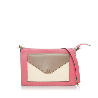 Celine Tricolor Zip Envelope Crossbody (MLB-34787)