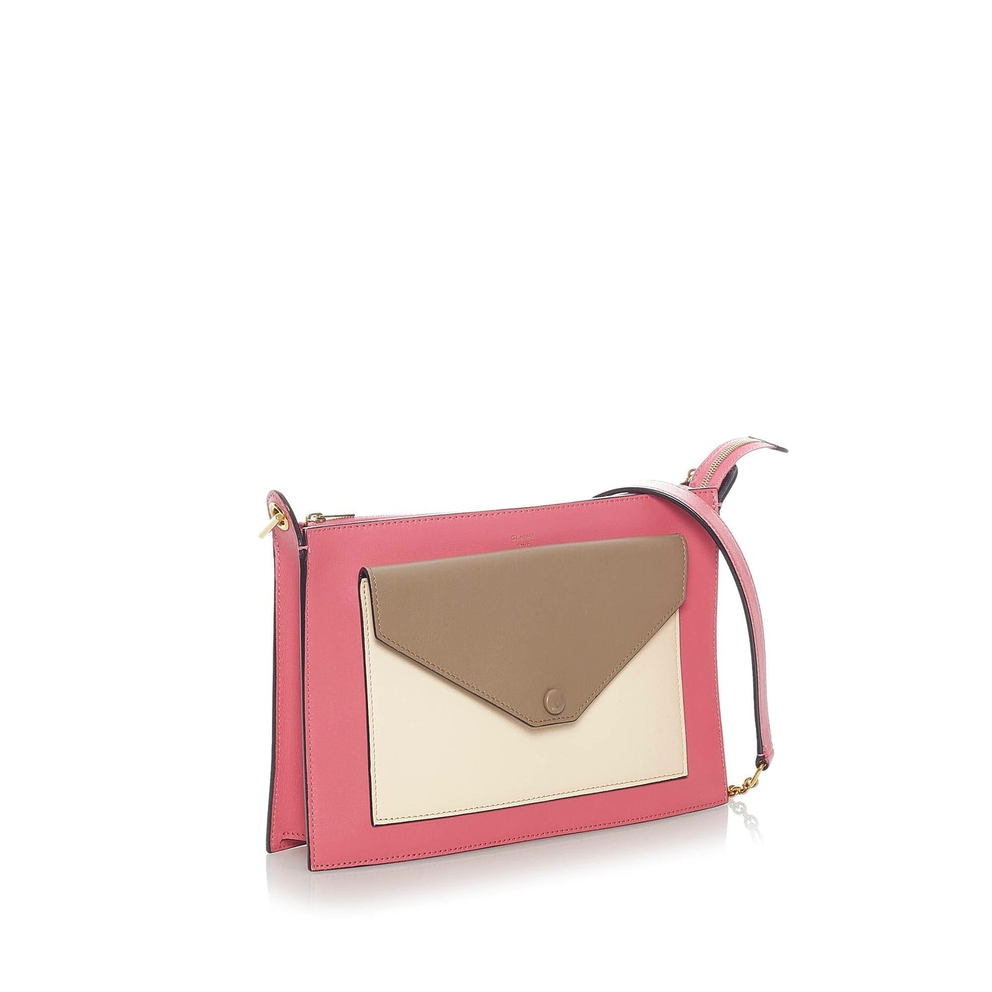 Celine Tricolor Zip Envelope Crossbody (MLB-34787)