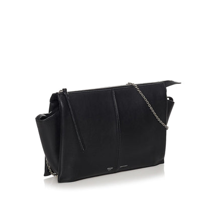 Celine Trifold Leather Crossbody Bag (MLB-31157)